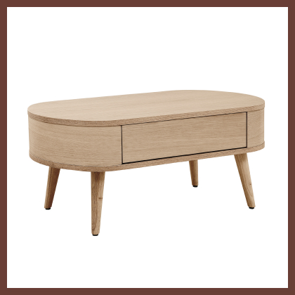 biophilic design with luto coffee table