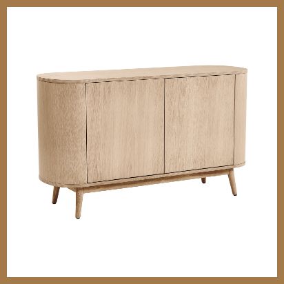 calm home serene sanctuary Luto sideboard