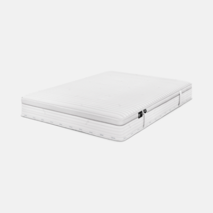 Plain white mattress