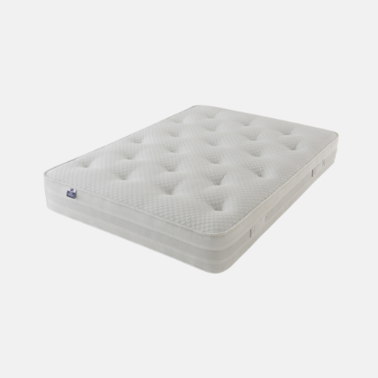 memory foam mattress with button hole detail