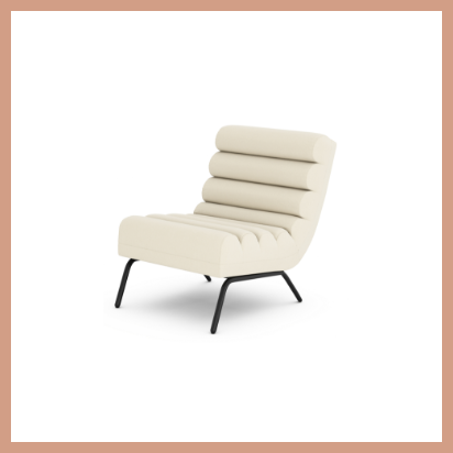 Cosy Cave Trend Calix Ripple Accent Chair