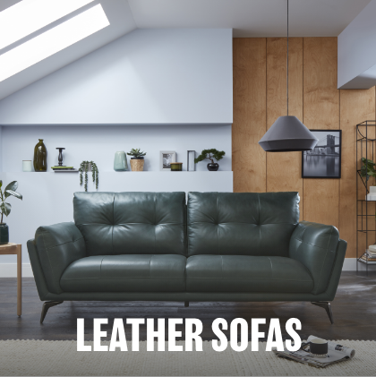 harlan leather sofa