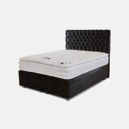 Monochrome Trend Claxby Black Bed