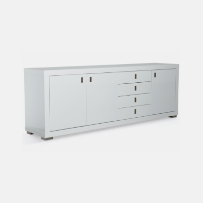 Dwell white clearance gloss sideboard