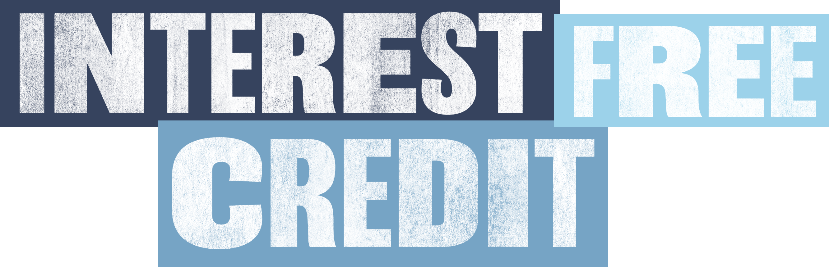 interest free credit