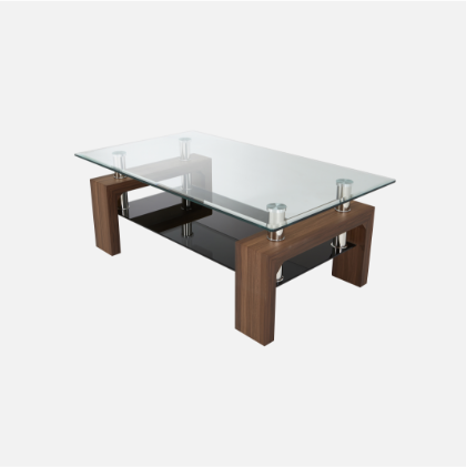 glass care guide with the nexus coffee table