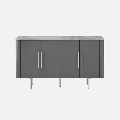 high gloss care guide with the luann sideboard