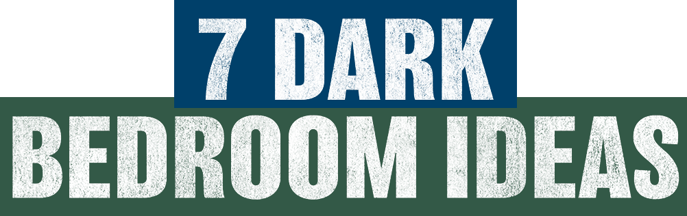 dark bedroom ideas title