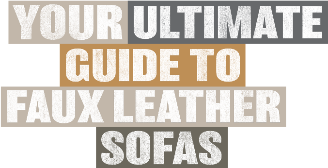 faux leather sofas buying guide